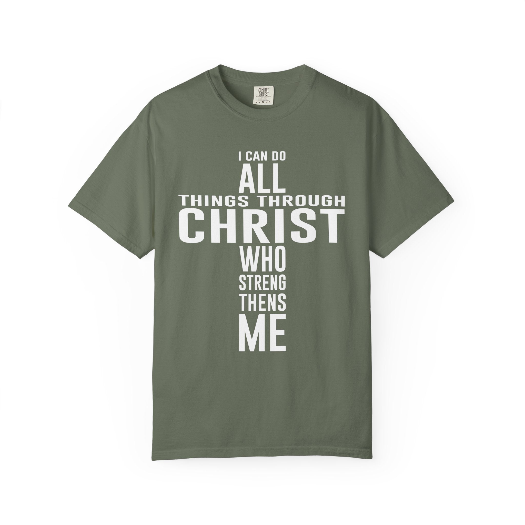 Jesus Strengthens Me T-shirt