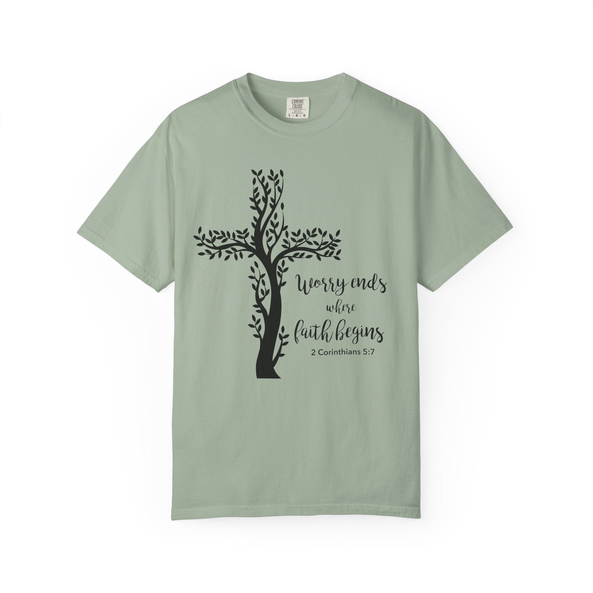 Faith Ends Worry T-shirt