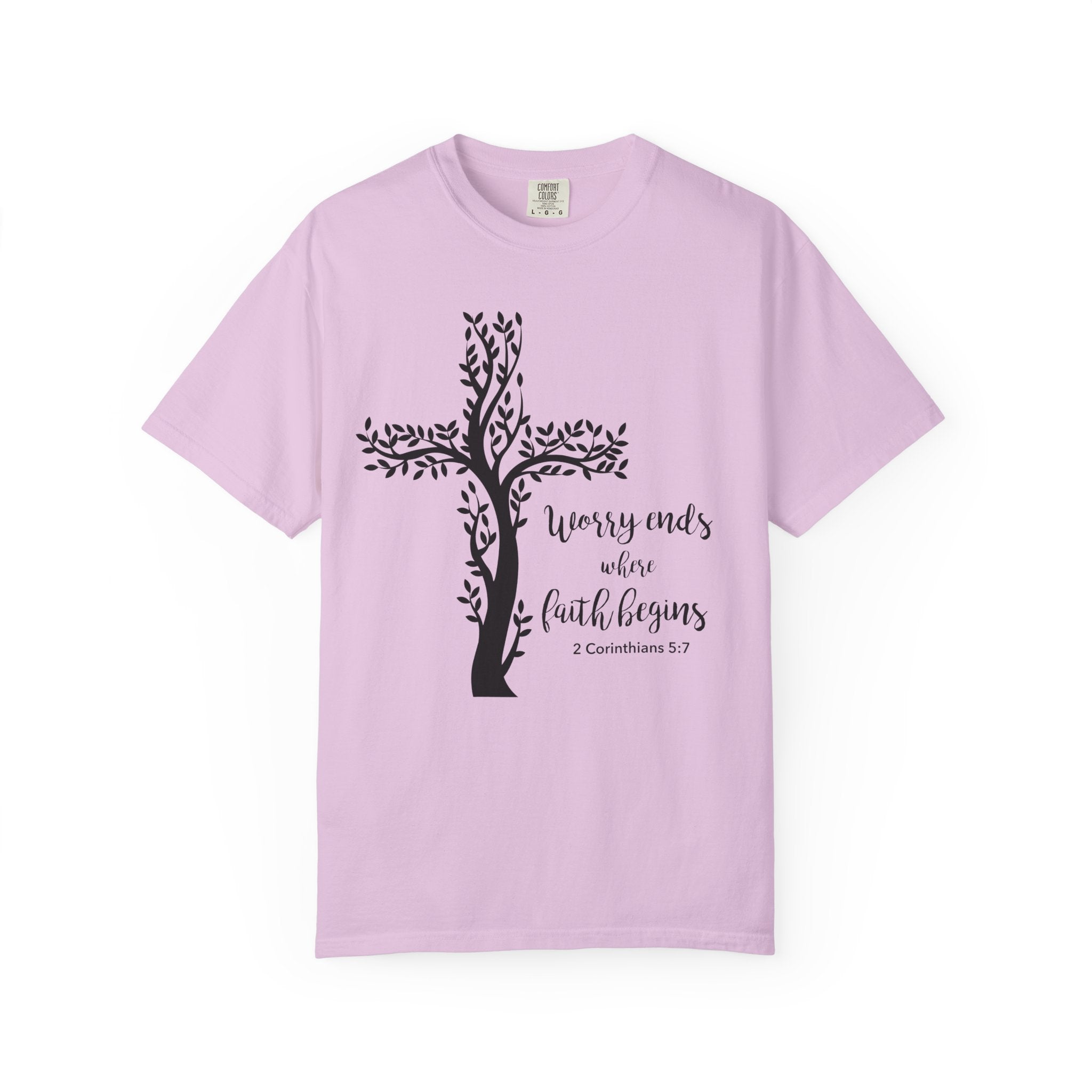 Faith Ends Worry T-shirt