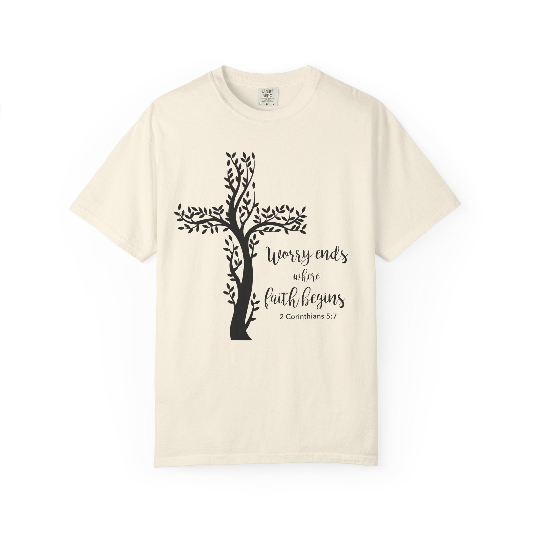 Faith Ends Worry T-shirt