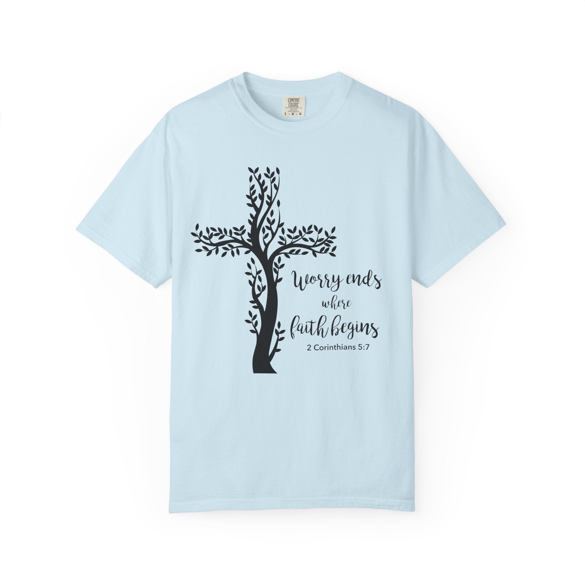 Faith Ends Worry T-shirt