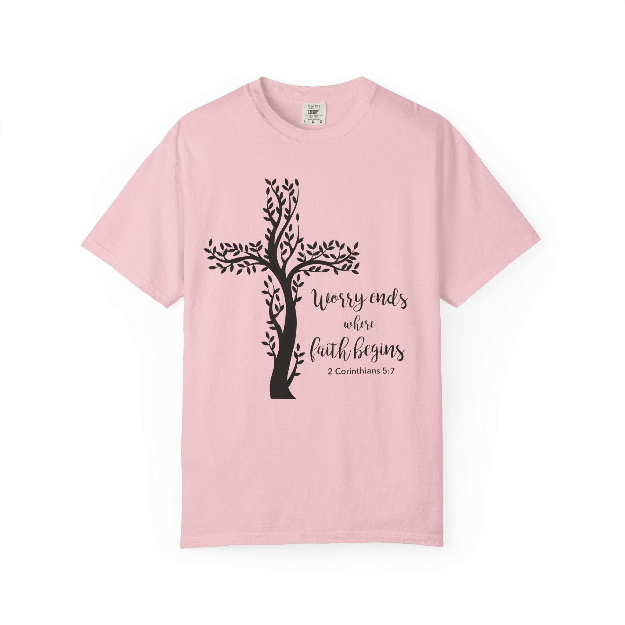 Faith Ends Worry T-shirt