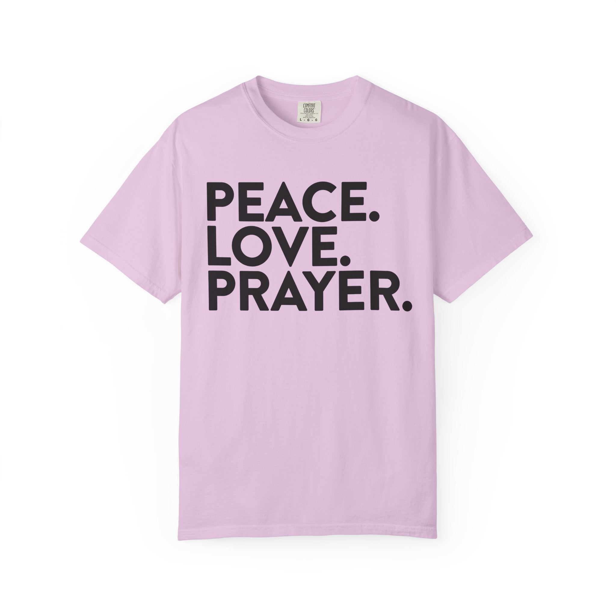 Peace, Love, Prayer T-shirt