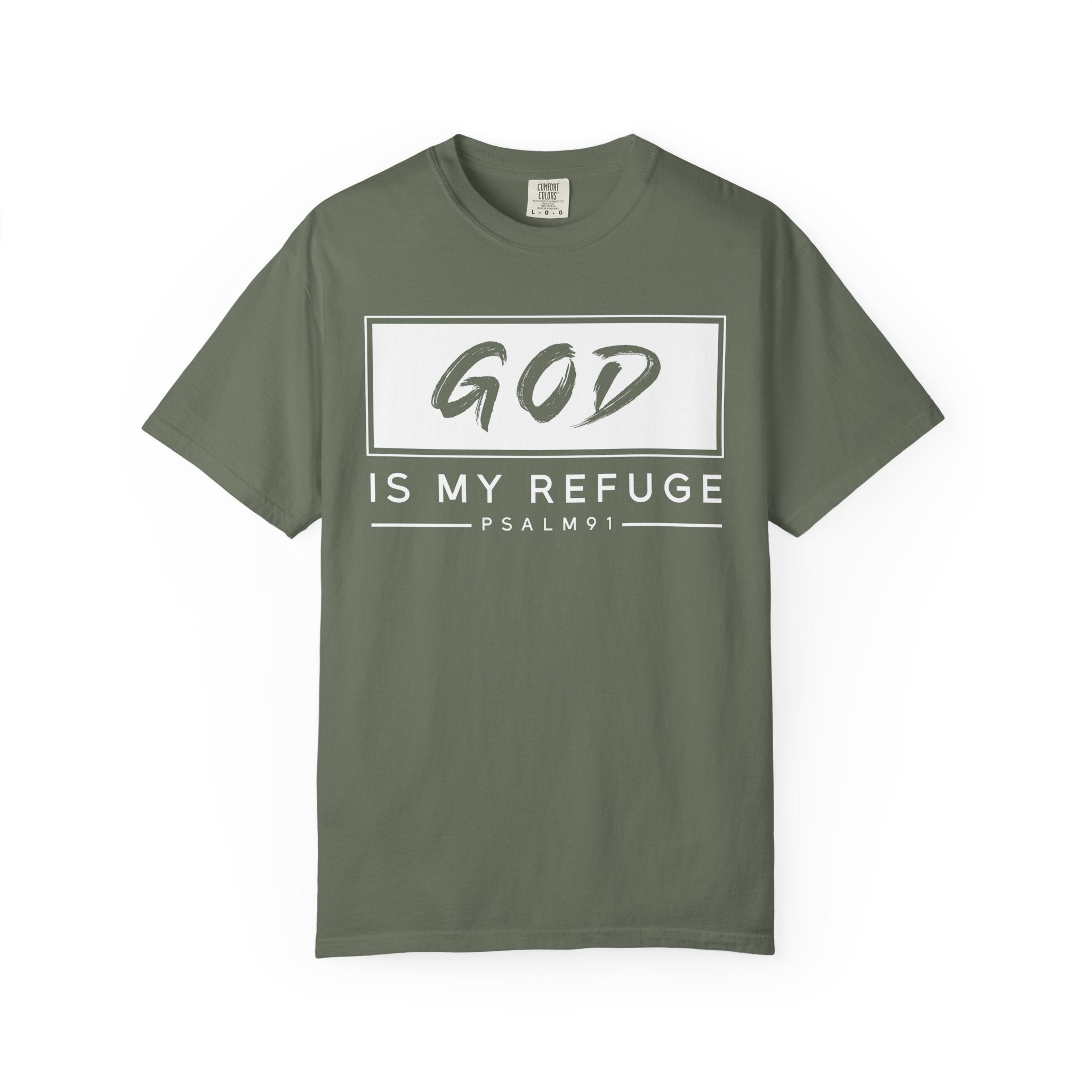 God is My Refuge T-shirt