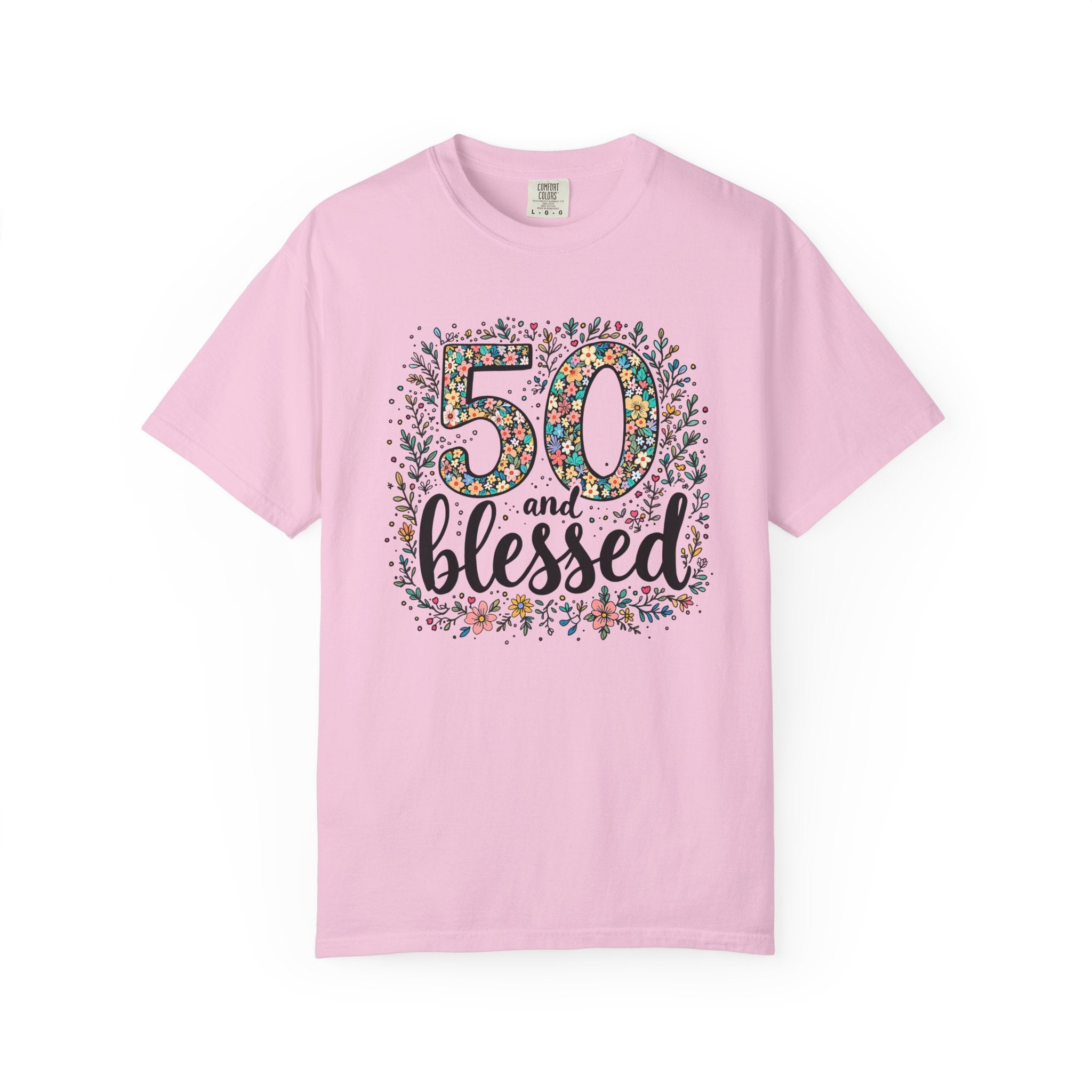 50 & Blessed T-shirt