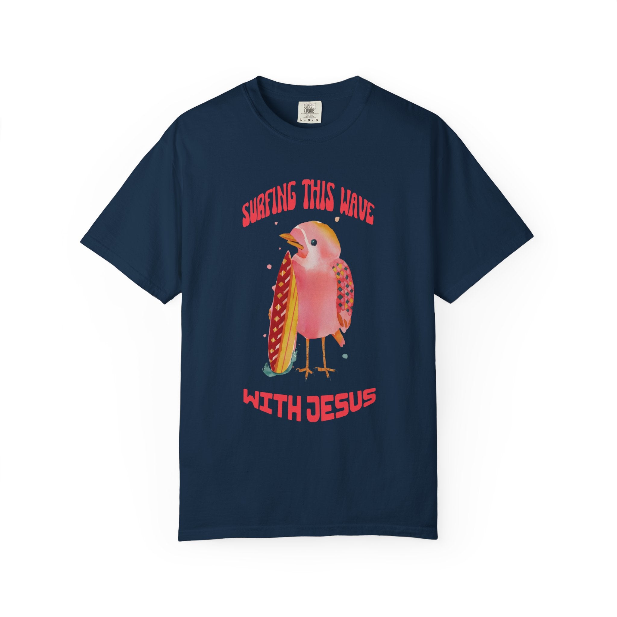 Surfing with Jesus T-shirt