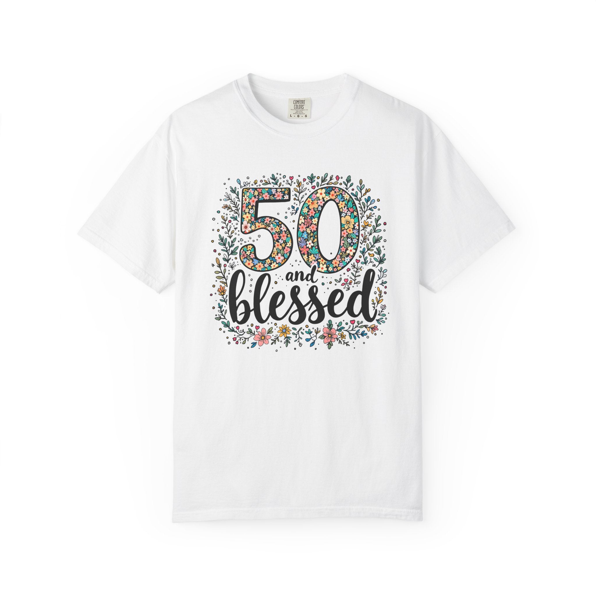 50 & Blessed T-shirt