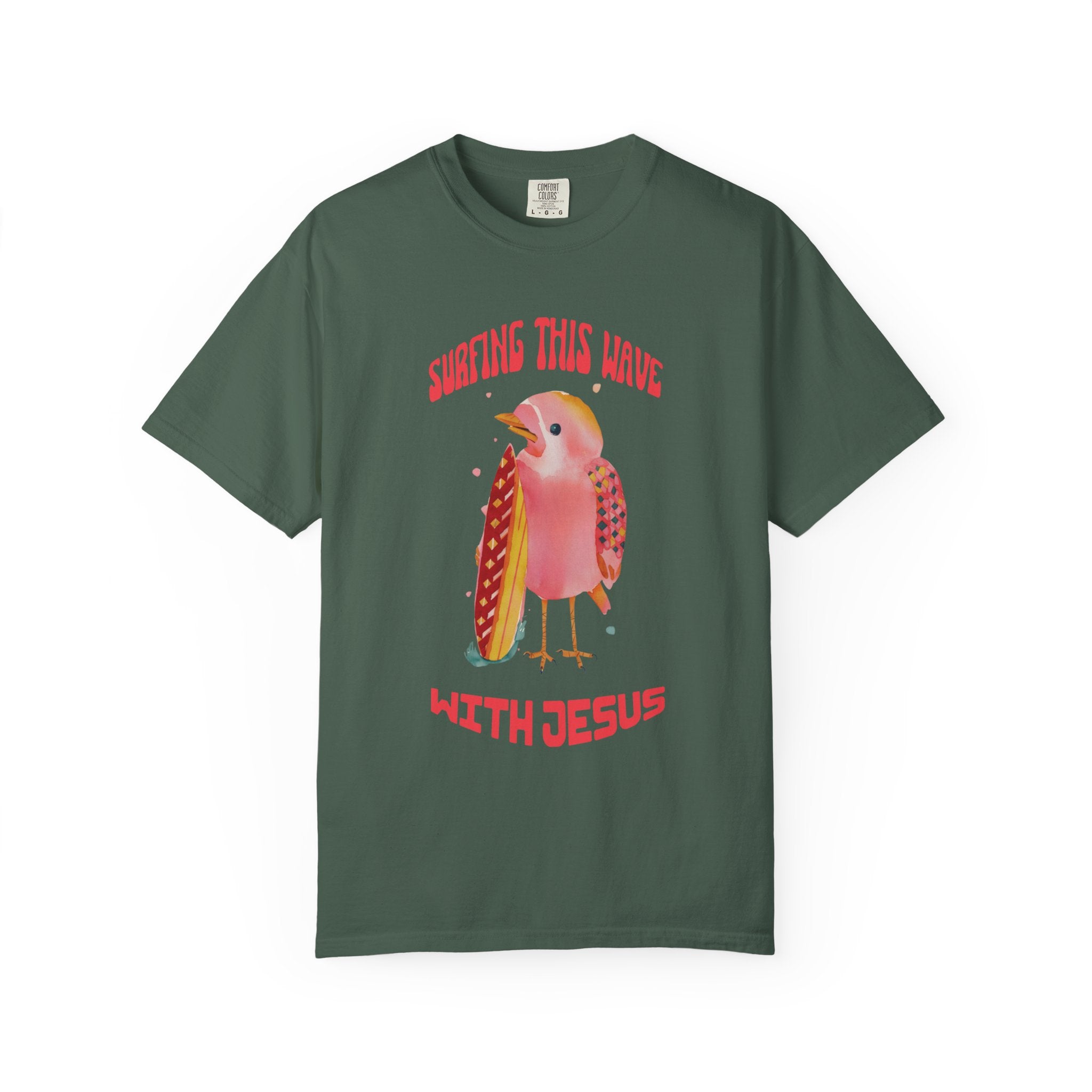 Surfing with Jesus T-shirt