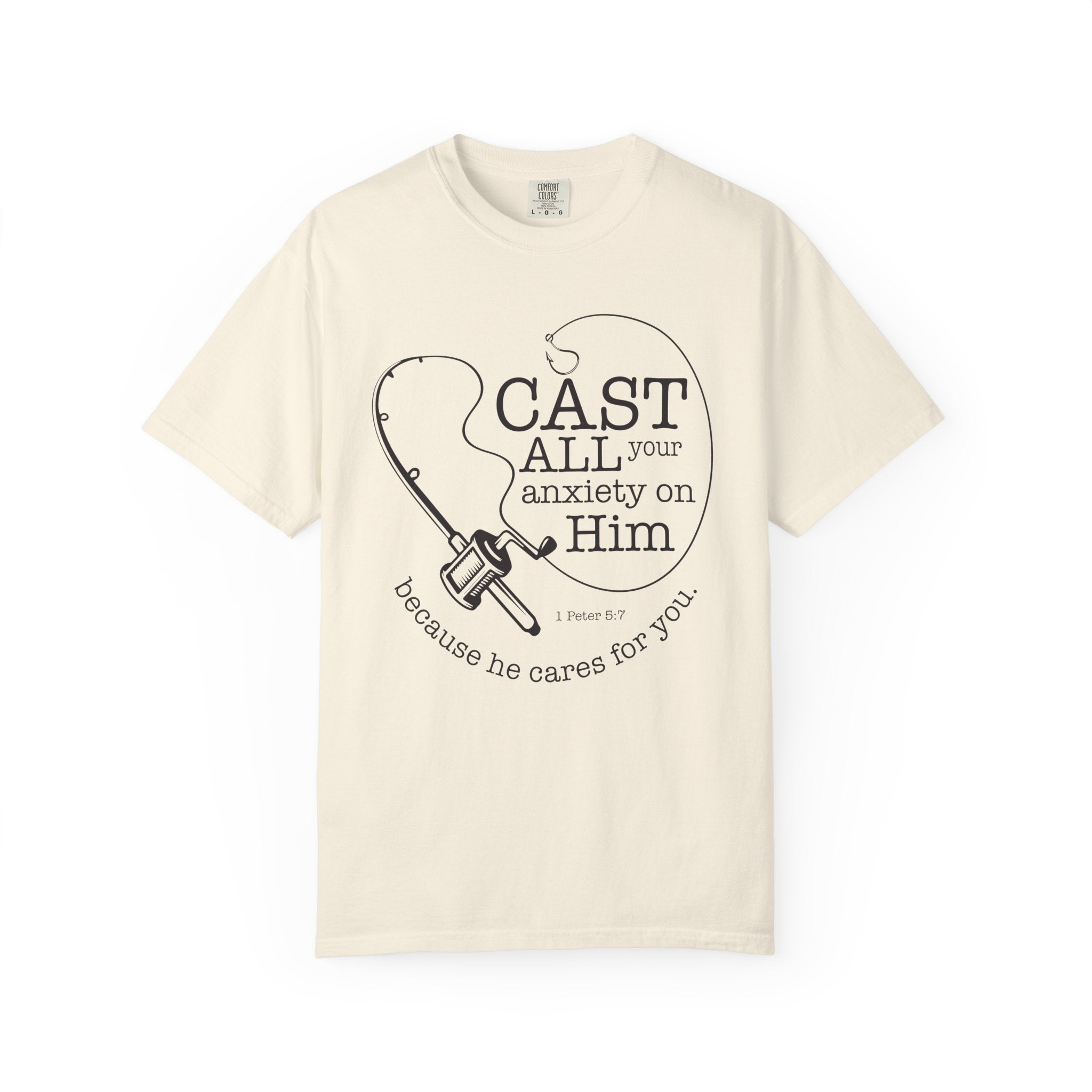 Cast All Your Anxiety T-shirt