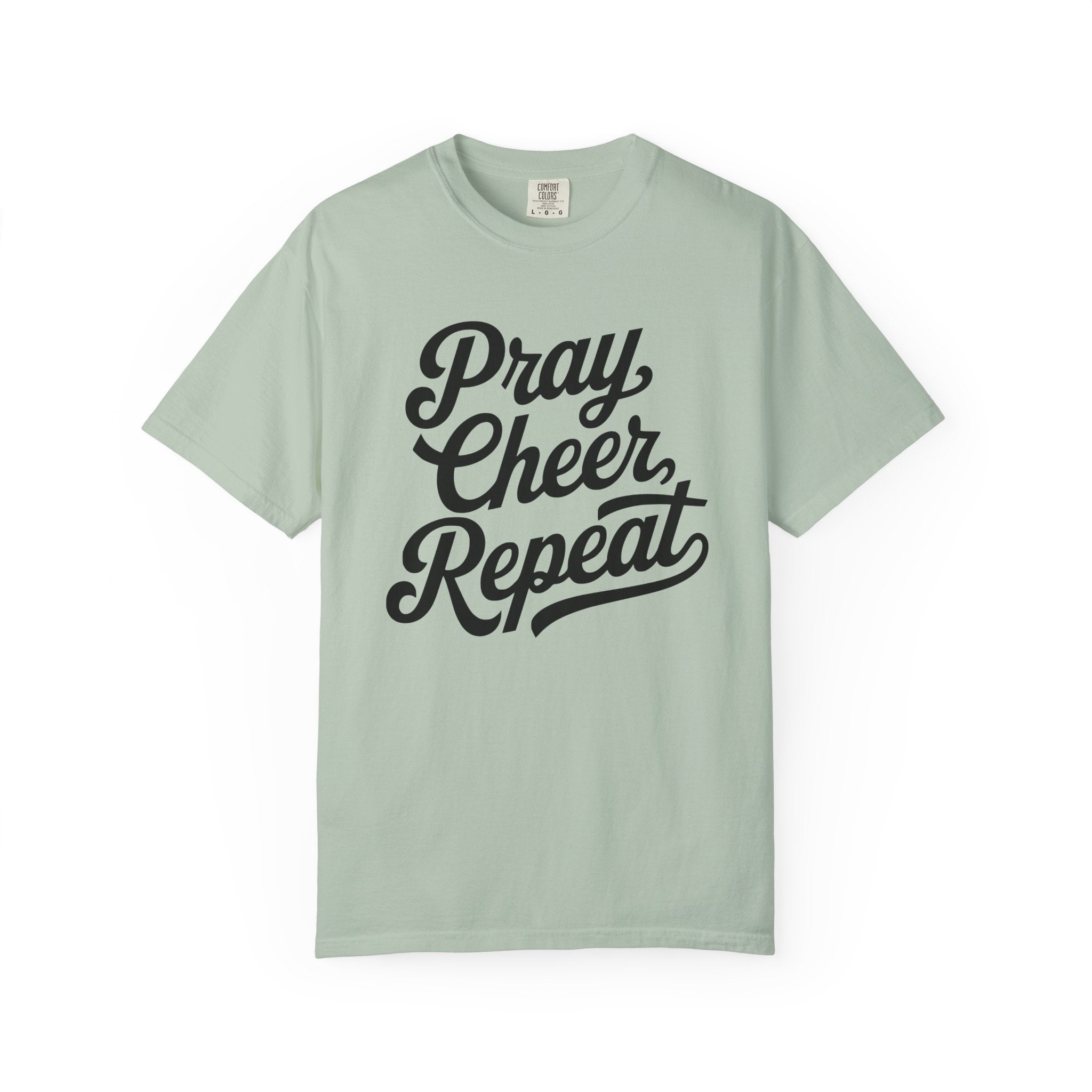 Pray. Cheer. Repeat. T-shirt