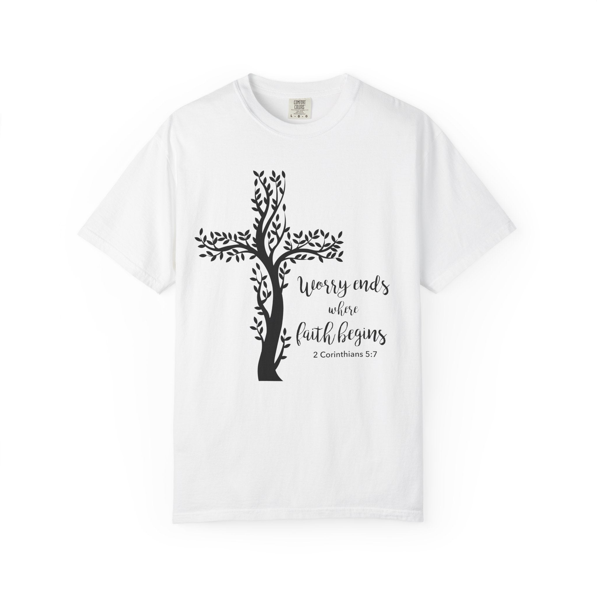 Faith Ends Worry T-shirt