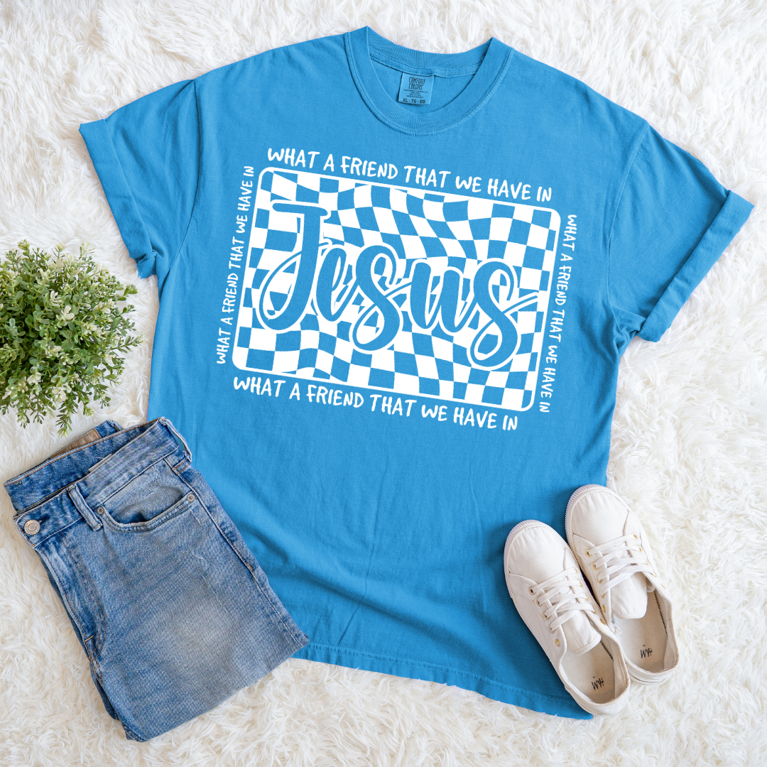 A Friend in Jesus T-shirt