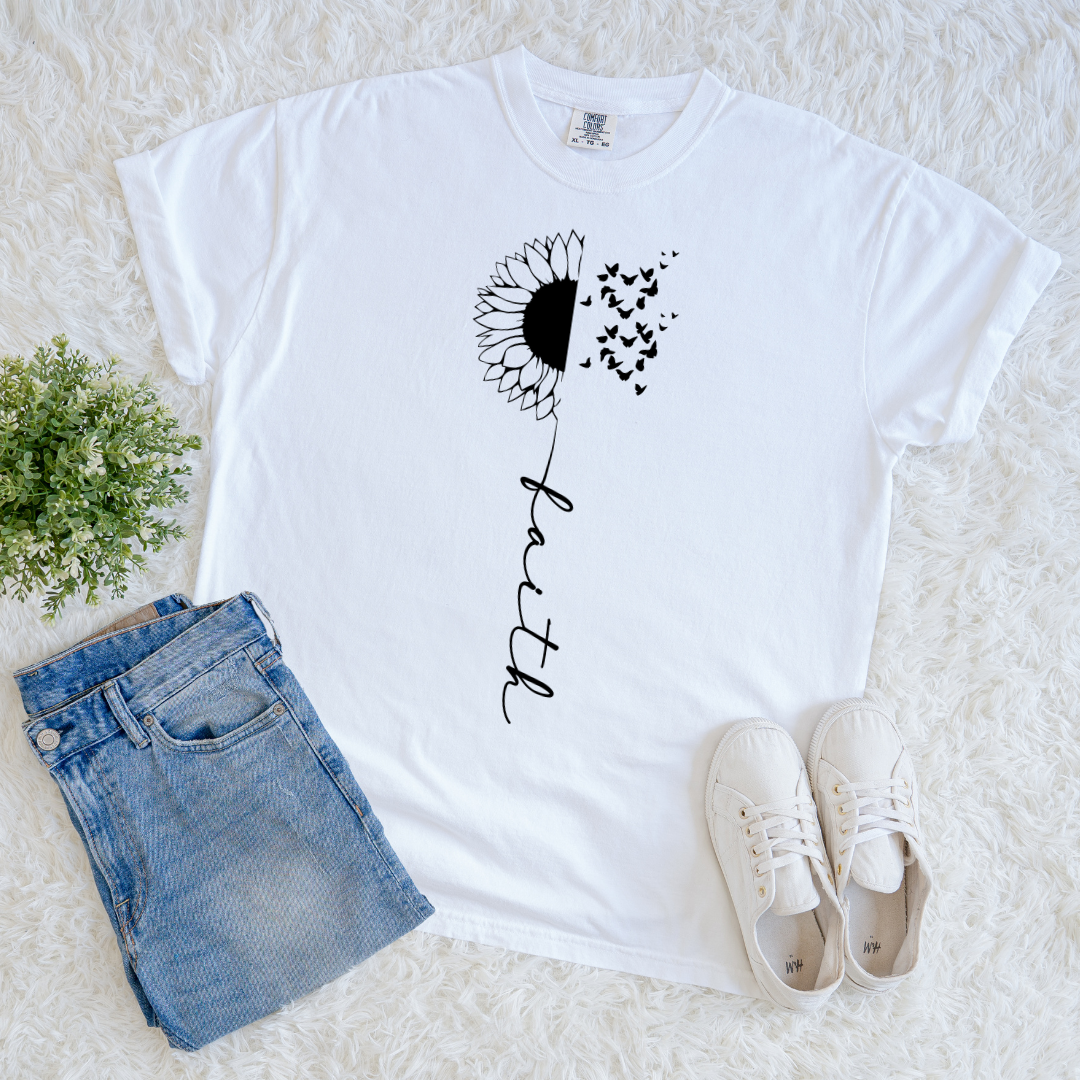 Bloom in Faith T-shirt