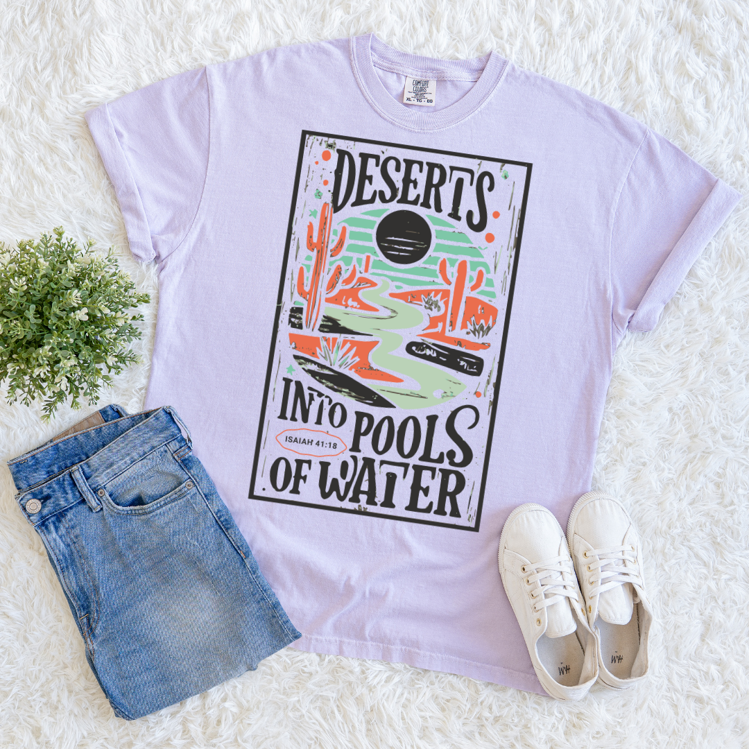 Desert into Pools T-shirt