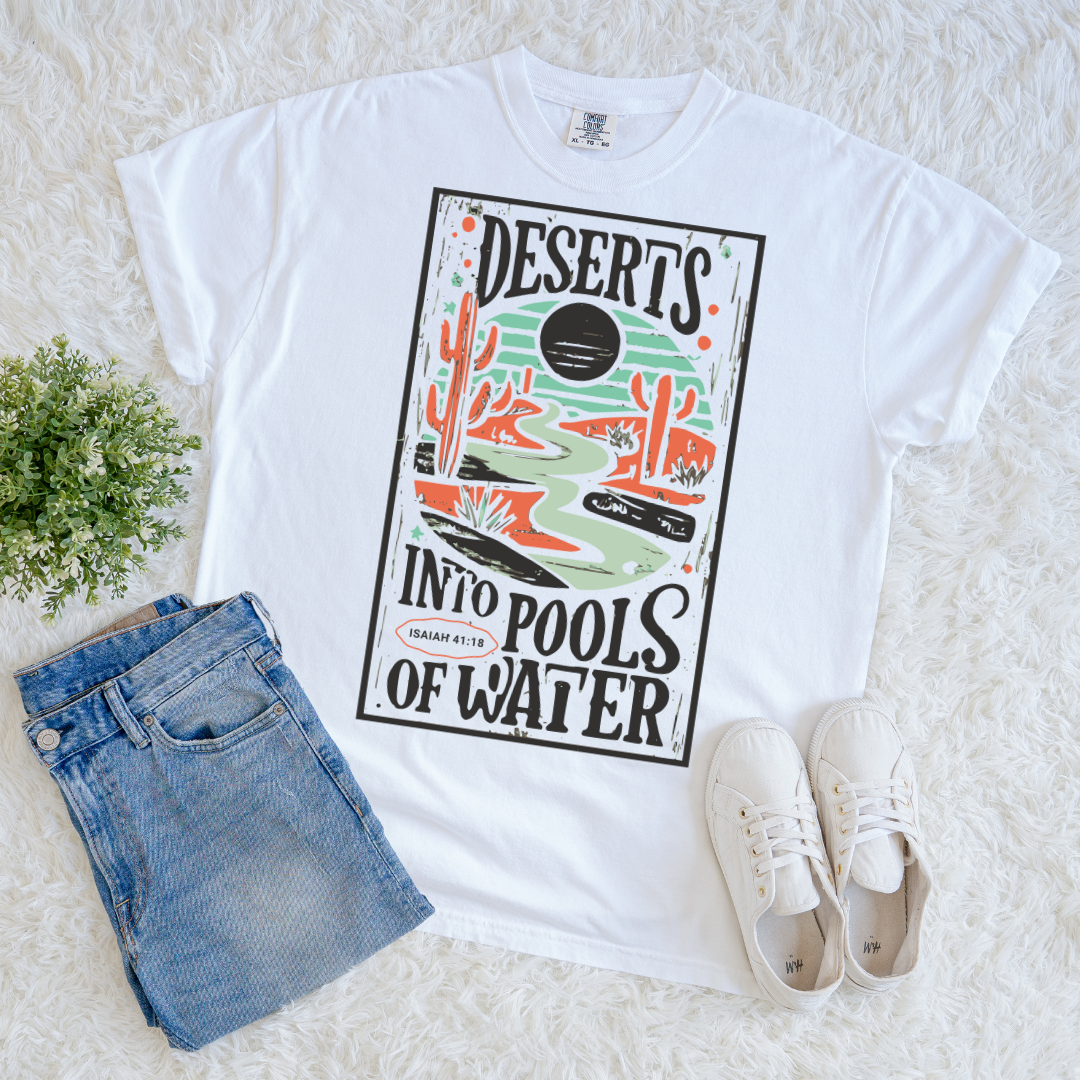 Desert into Pools T-shirt