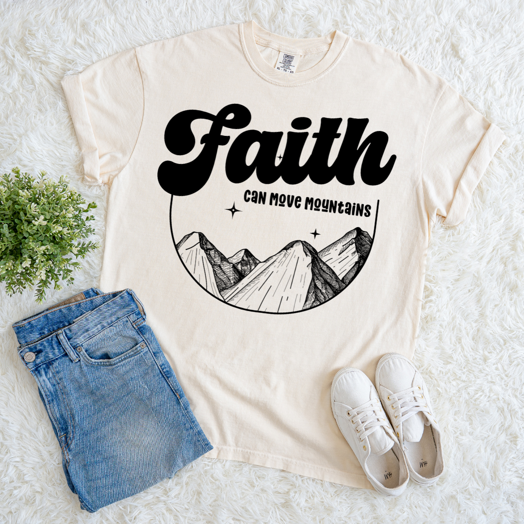 Faith Moves Mountains T-shirt