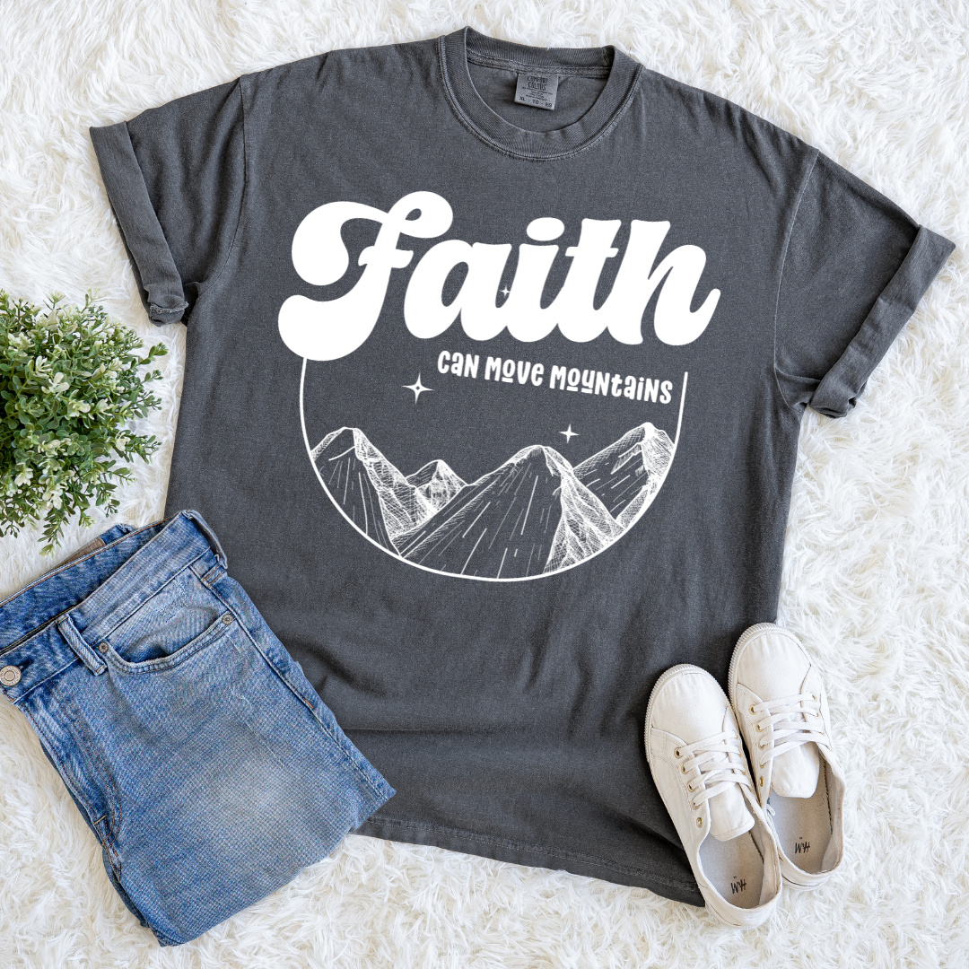 Faith Moves Mountains T-shirt