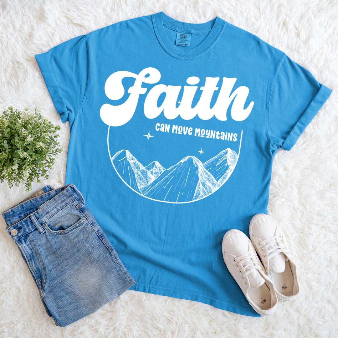 Faith Moves Mountains T-shirt