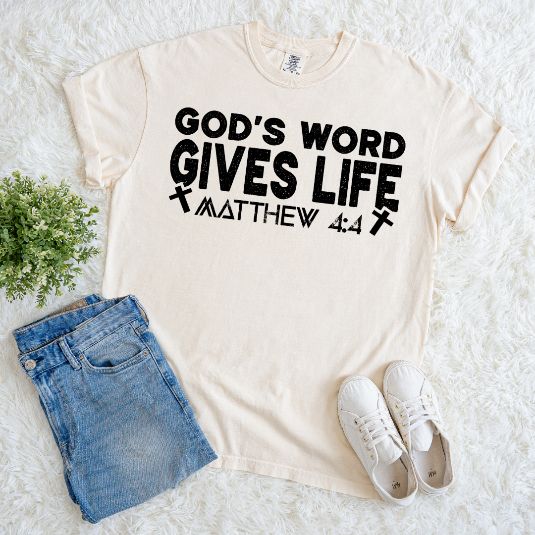 God's Word Gives Life T-shirt