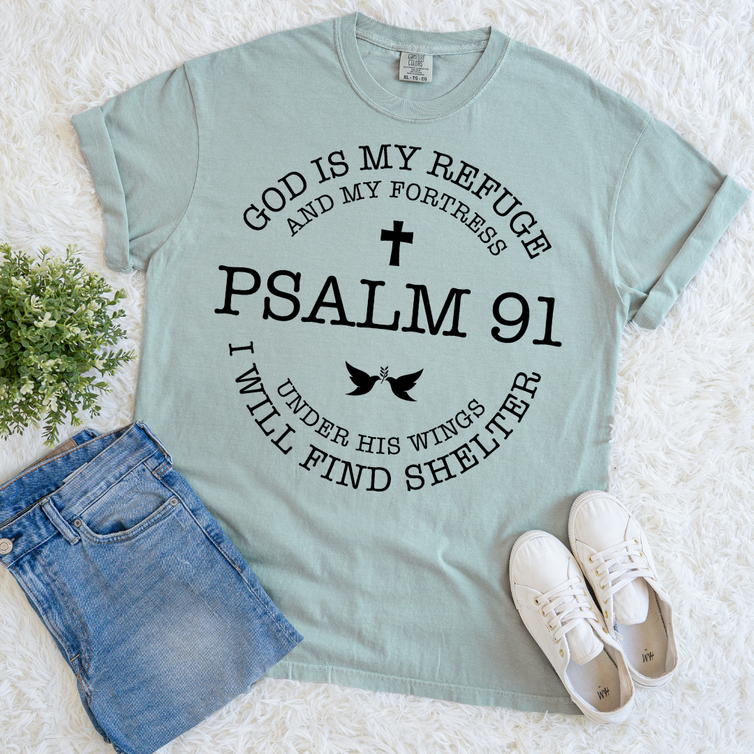 God is my Fortress T-shirt