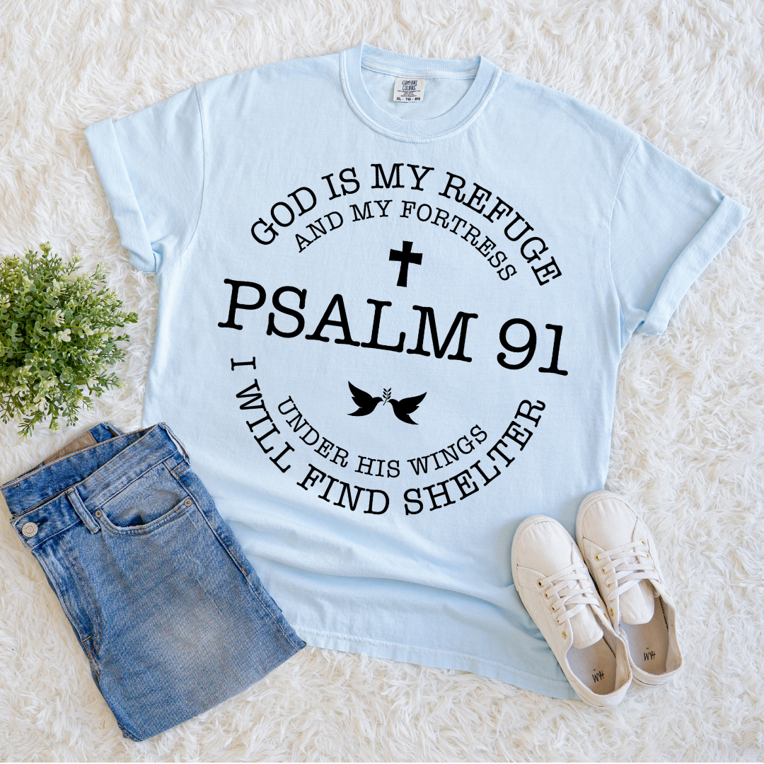 God is my Fortress T-shirt
