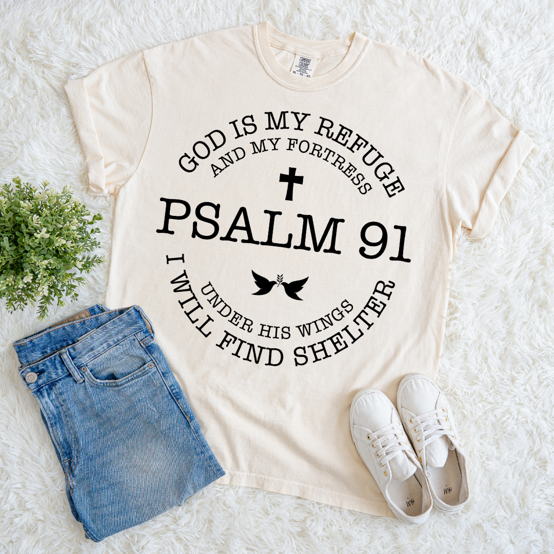 God is my Fortress T-shirt
