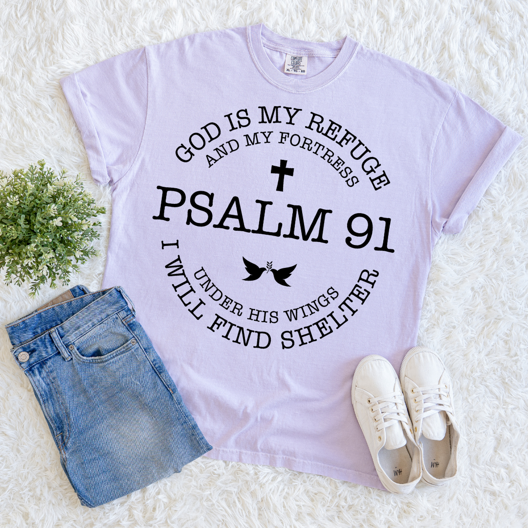 God is my Fortress T-shirt