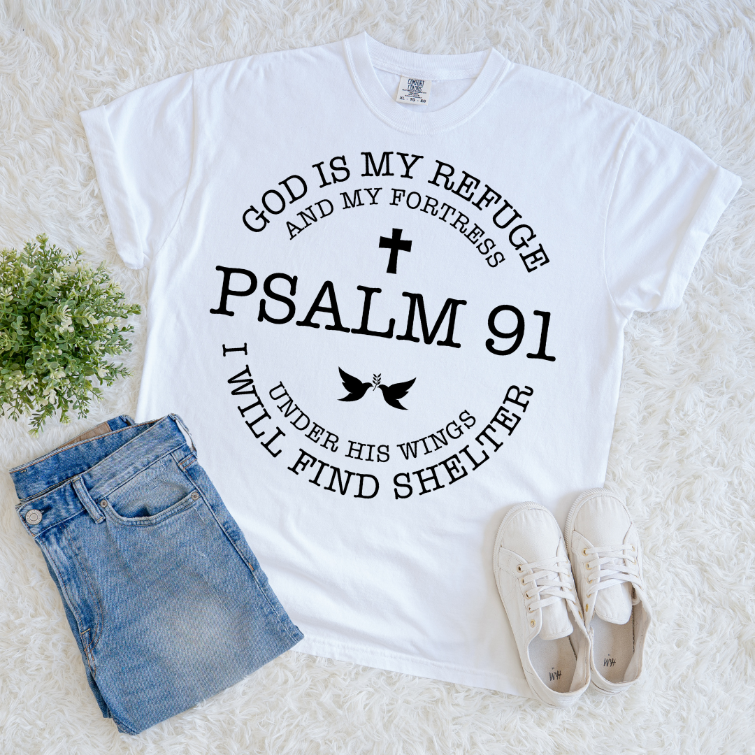 God is my Fortress T-shirt