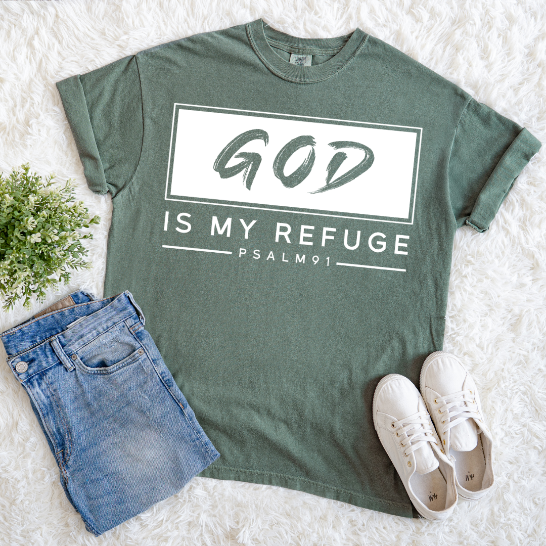 God is my Refuge T-shirt