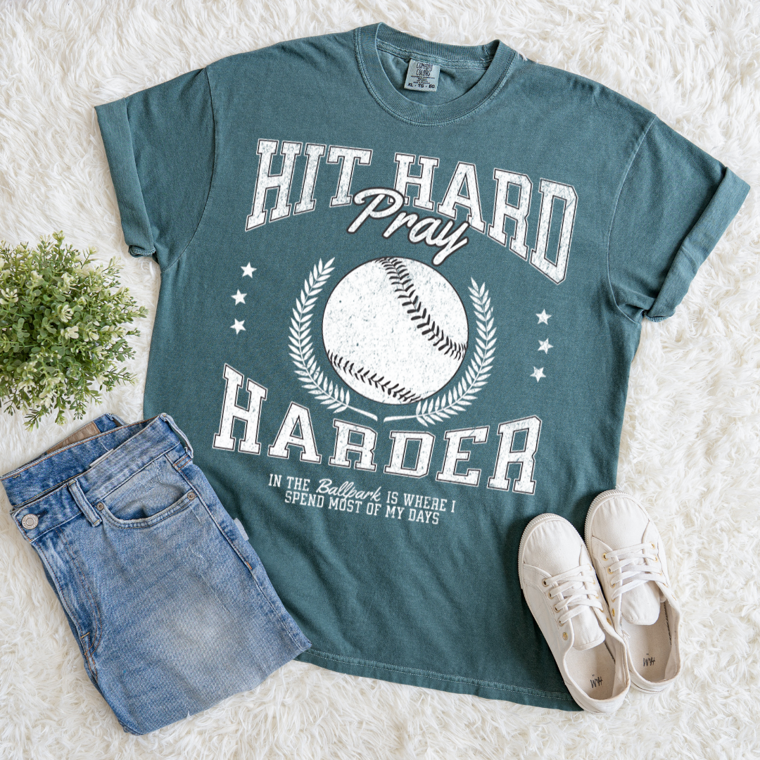 Hit Hard, Pray Harder T-shirt
