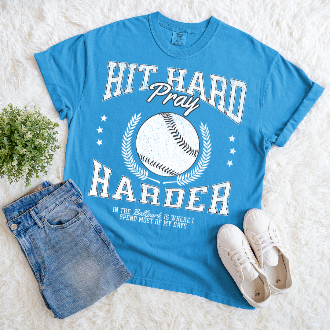 Hit Hard, Pray Harder T-shirt