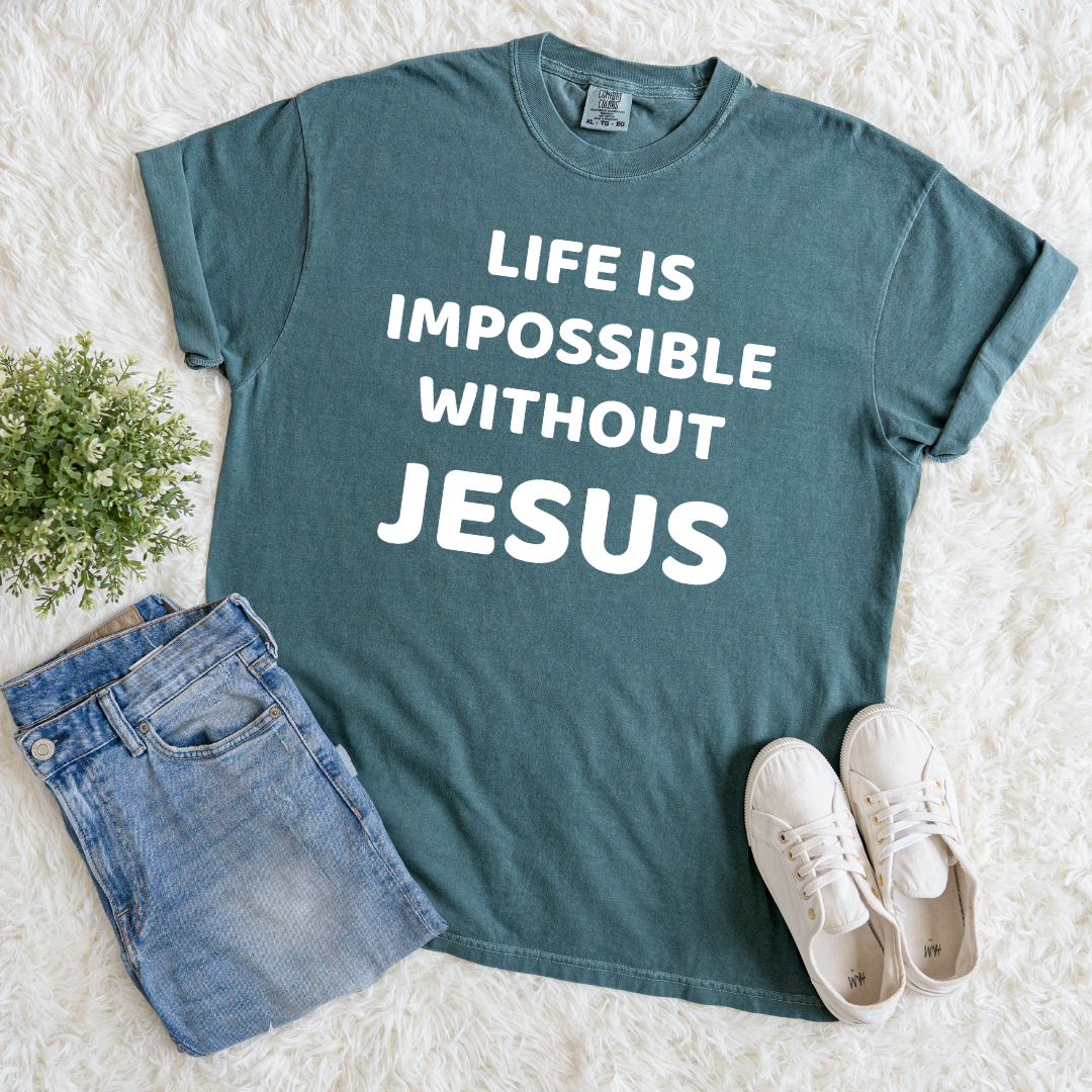 Impossible Without Jesus T-shirt