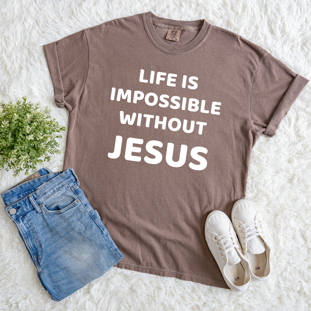 Impossible Without Jesus T-shirt