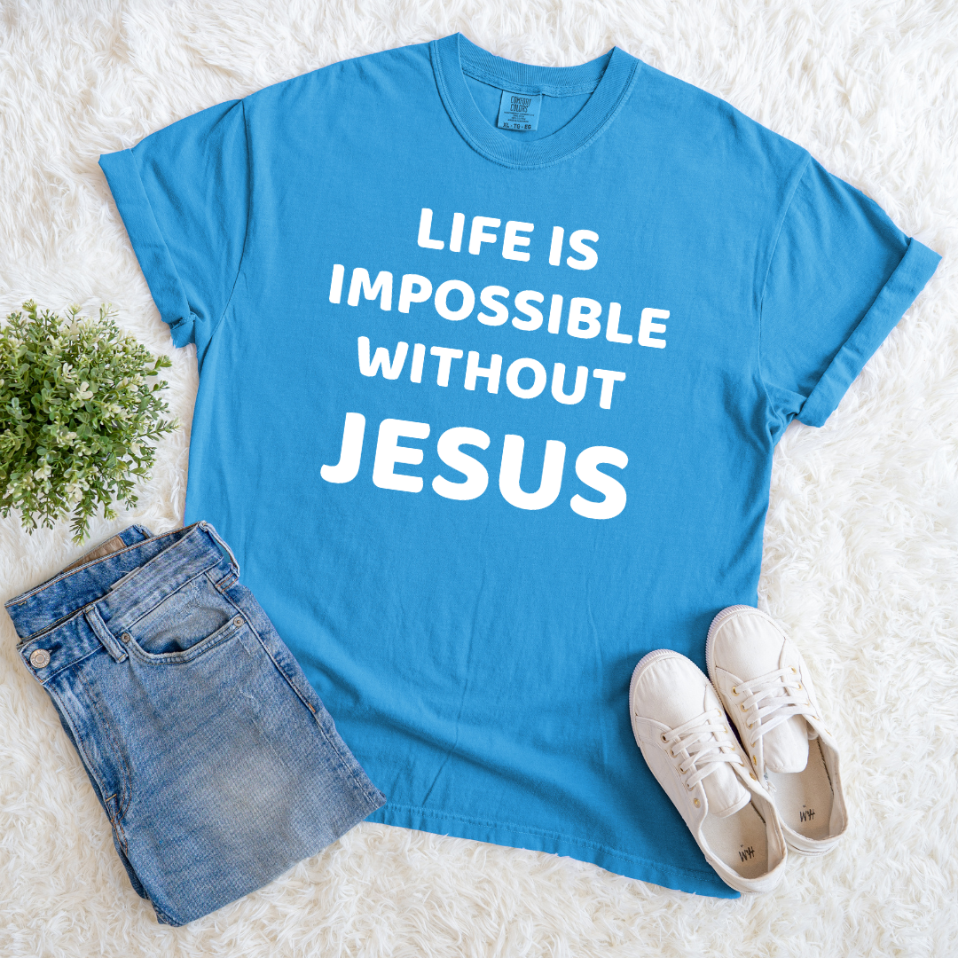 Impossible Without Jesus T-shirt