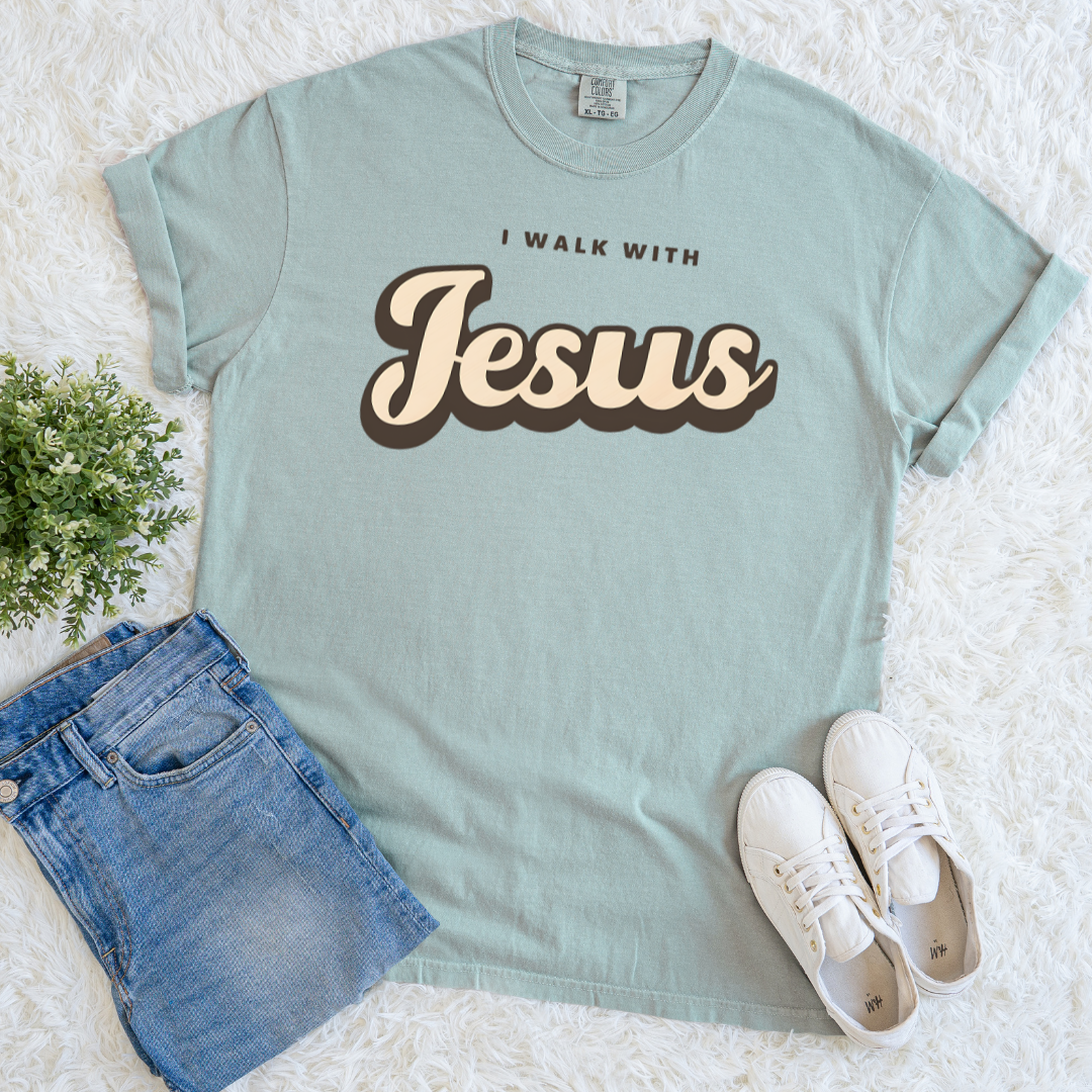 I Walk With Jesus T-shirt