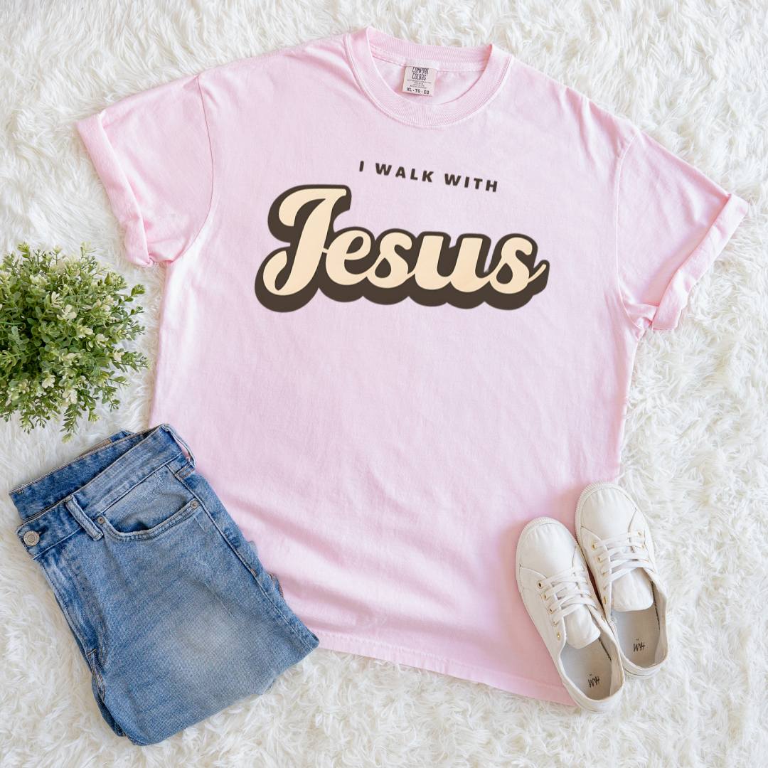 I Walk With Jesus T-shirt