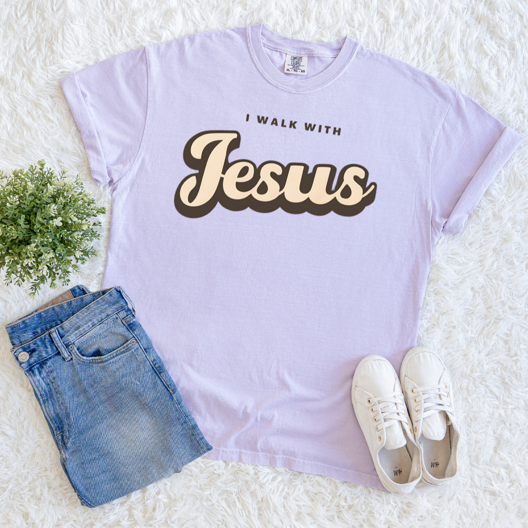I Walk With Jesus T-shirt