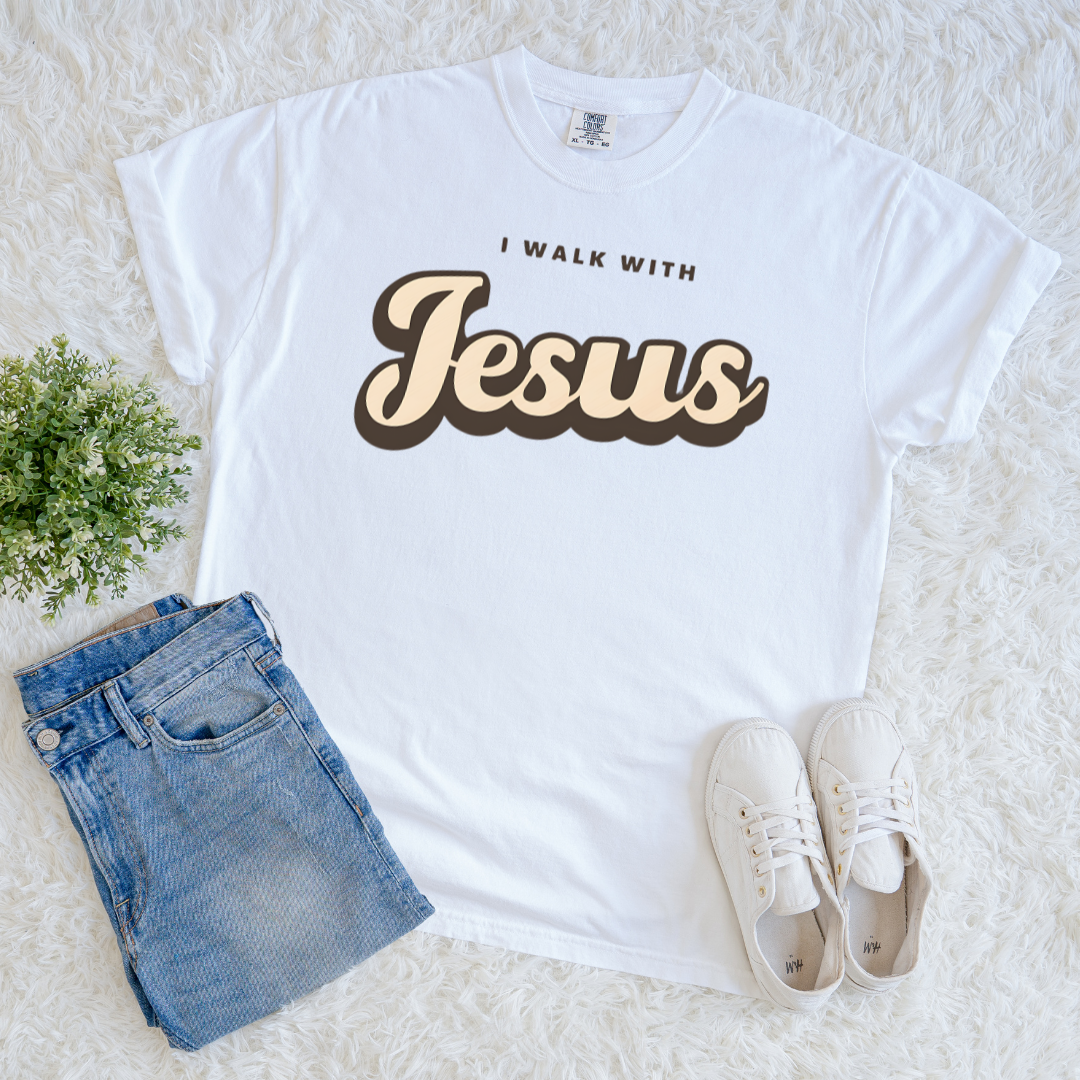 I Walk With Jesus T-shirt