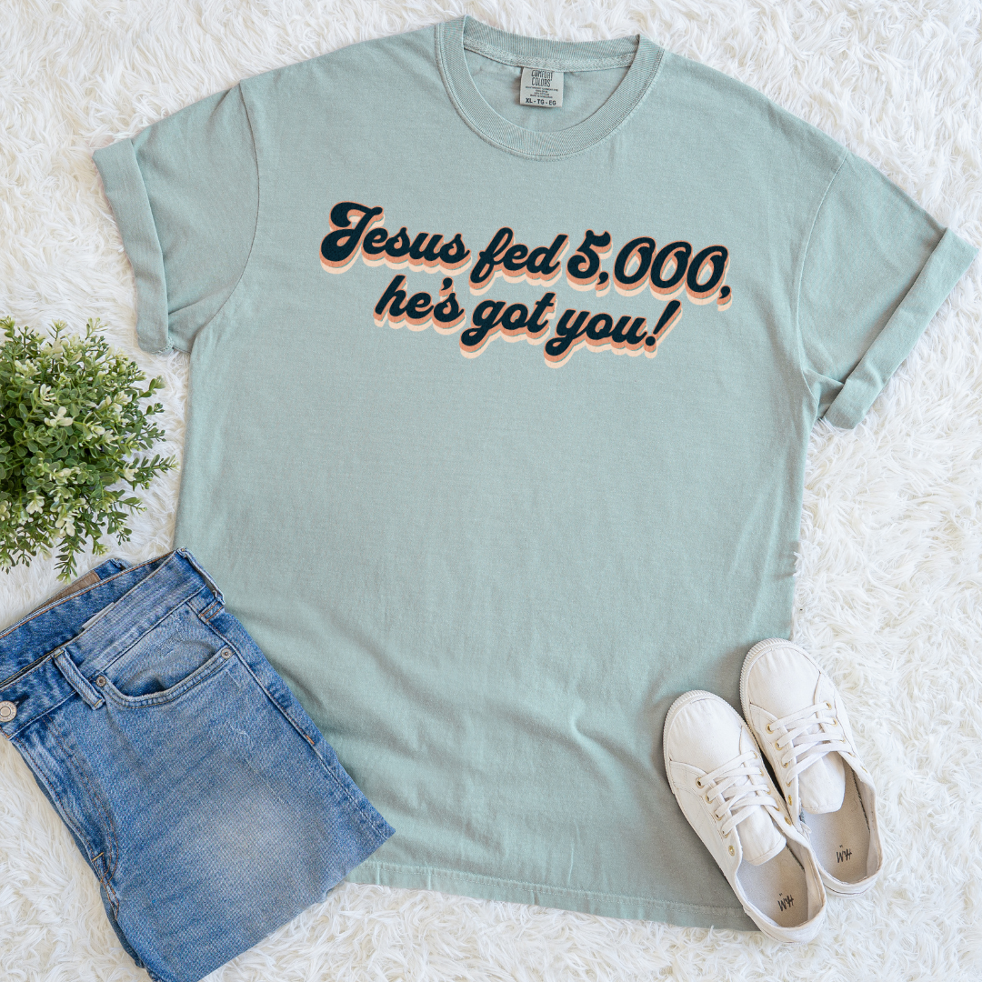 Jesus Fed 5000 T-shirt