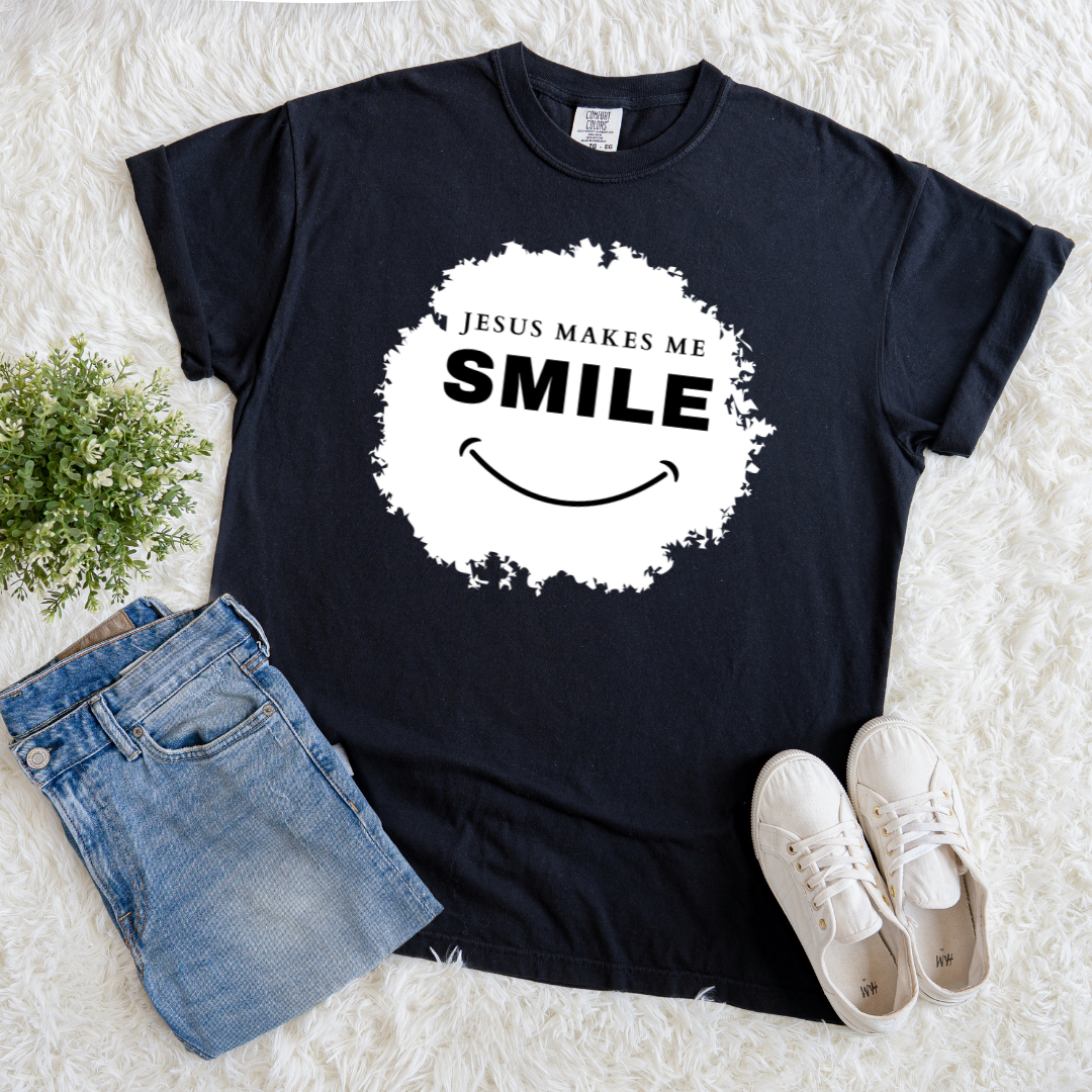 Jesus Makes Me Smile T-shirt