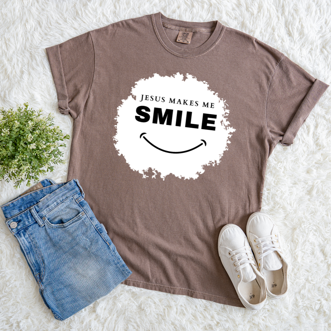 Jesus Makes Me Smile T-shirt