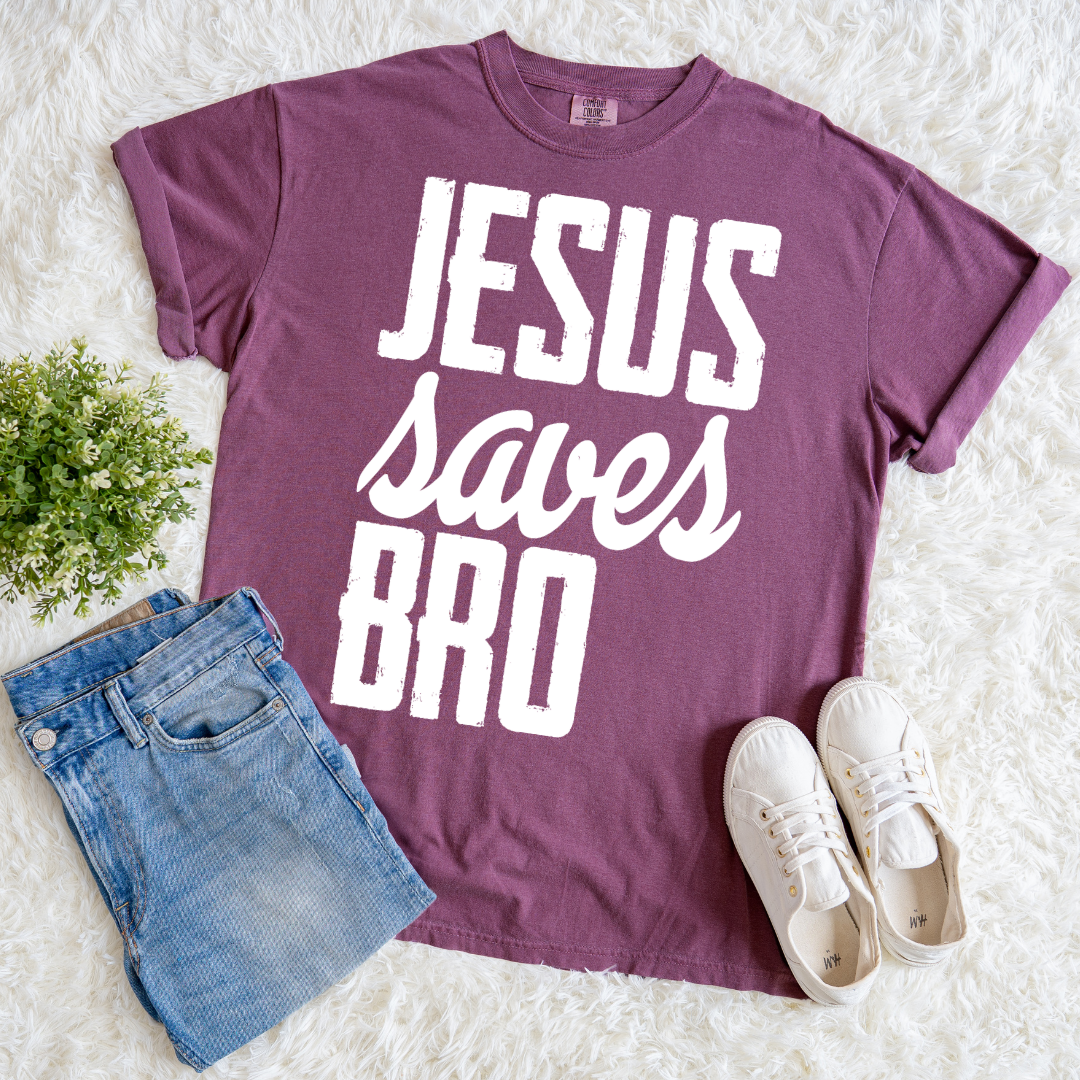 Jesus Saves Bro T-shirt