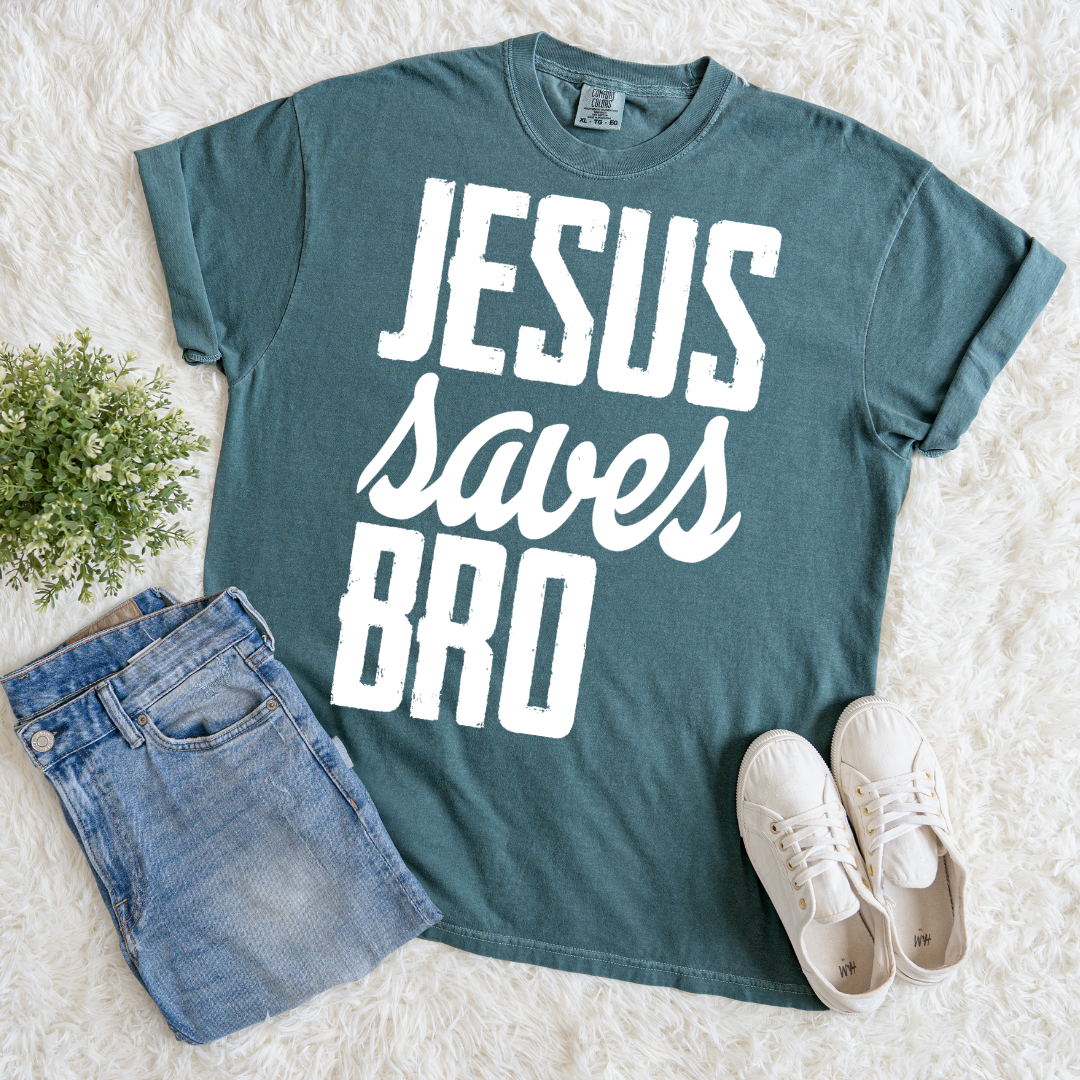Jesus Saves Bro T-shirt