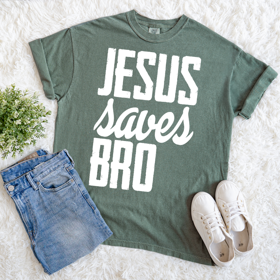 Jesus Saves Bro T-shirt