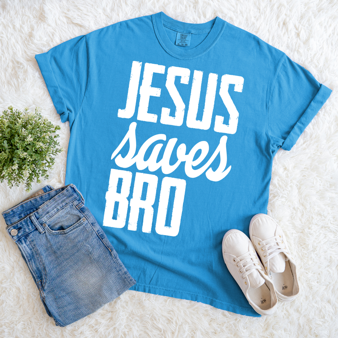 Jesus Saves Bro T-shirt