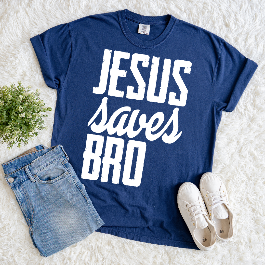 Jesus Saves Bro T-shirt