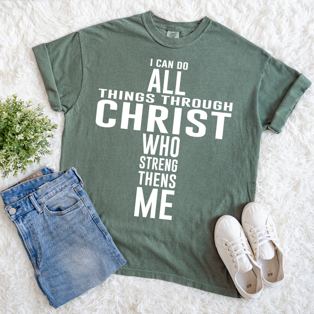 Jesus Strengthens Me T-shirt