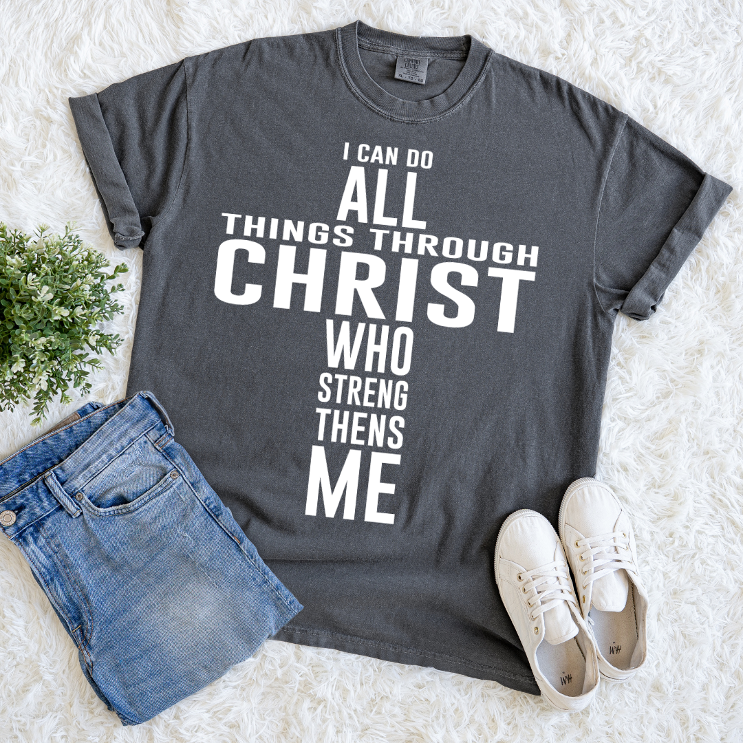 Jesus Strengthens Me T-shirt