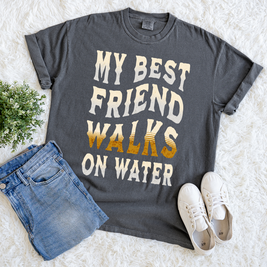 He Walks on Water T-shirt