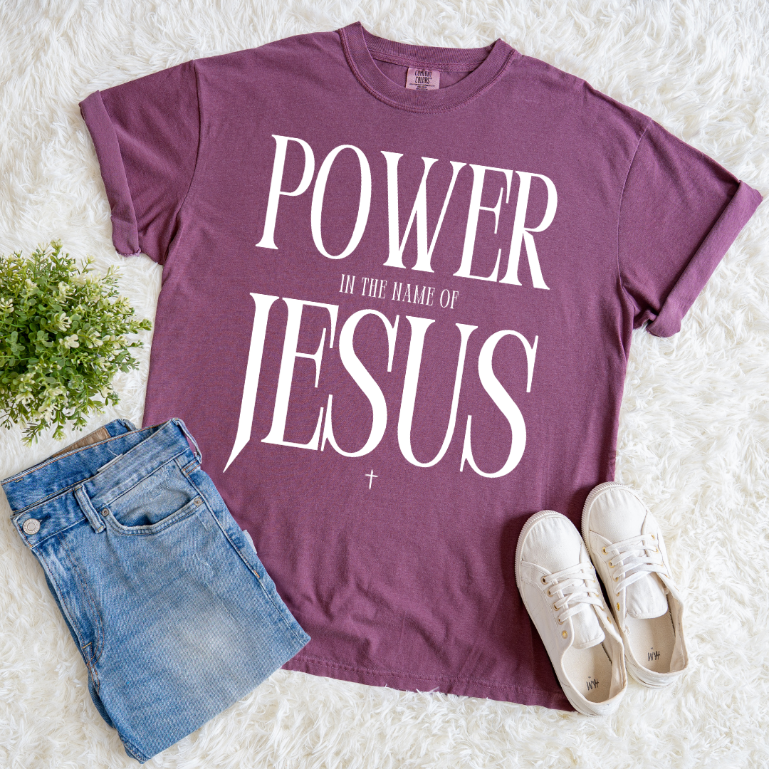 Power in His Name T-shirt
